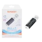رم ریدر SunWest مدل SR-225 - مشکی - TCO