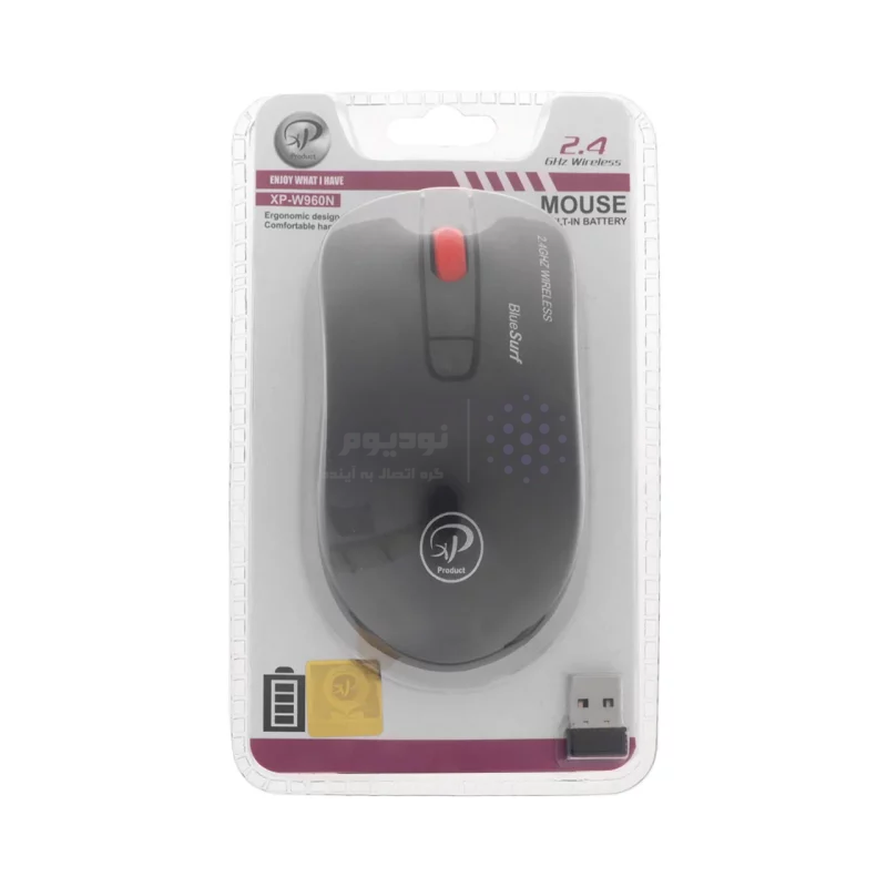 ماوس بی سیم XP Product مدل XP-W960N - مشکی - RYL - تصویر 3