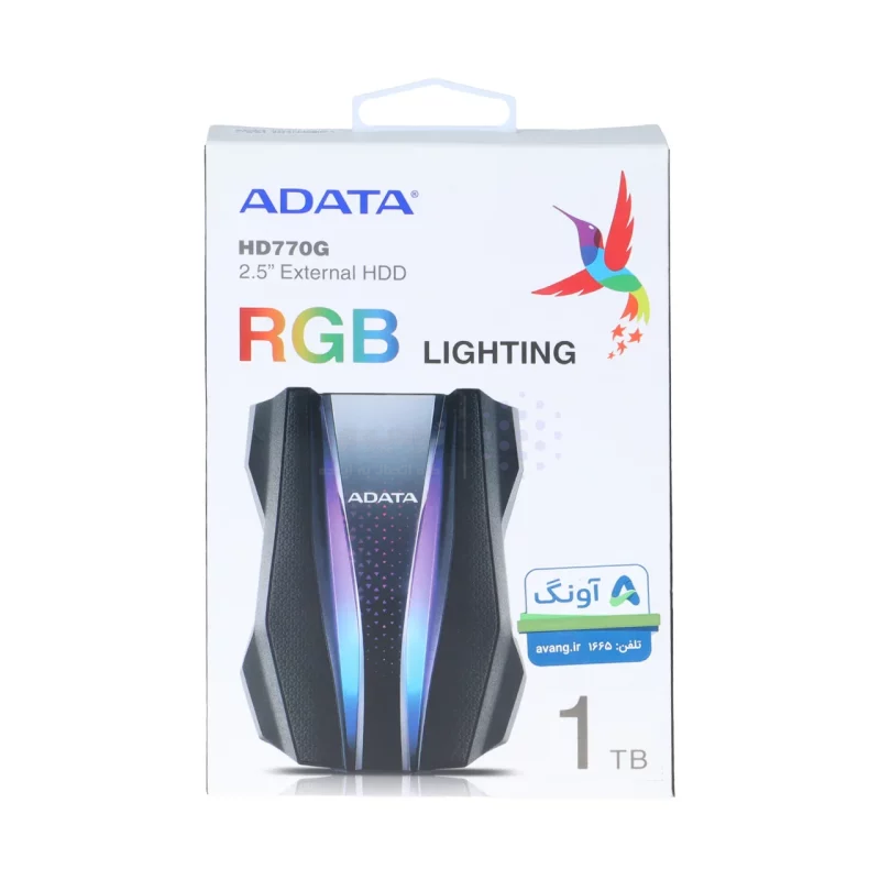 هارد اکسترنال ADATA مدل HD770G ظرفیت 1TB - مشکی (گارانتی شرکت آونگ) - تصویر 8