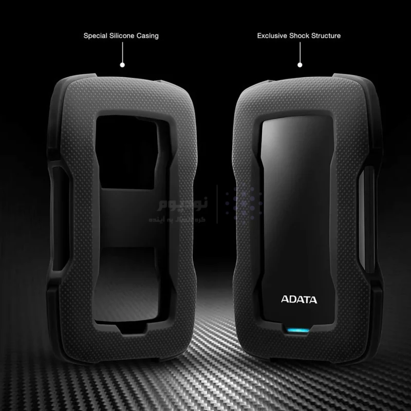 هارد اکسترنال ADATA مدل Durable HD330 ظرفیت 2TB - مشکی (گارانتی شرکت آونگ) - تصویر 6