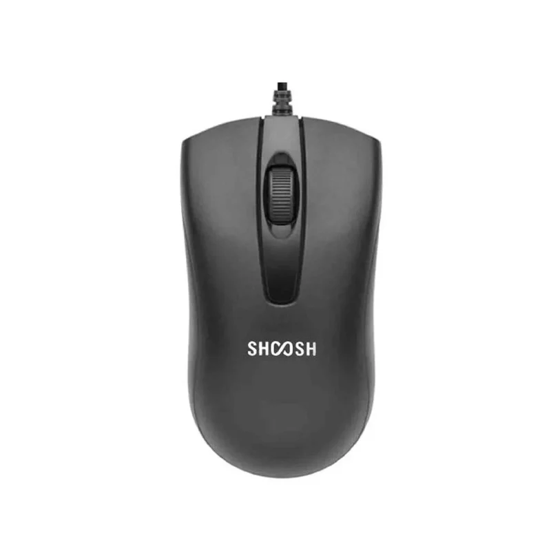 ماوس باسیم Shoosh مدل M23 - مشکی - SMO - تصویر 2