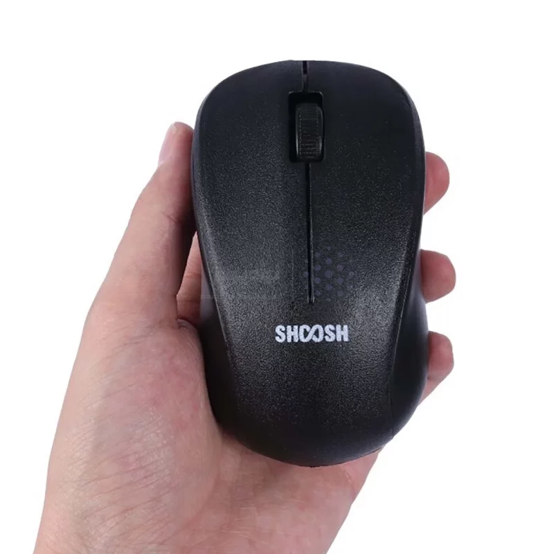 ماوس بی سیم Shoosh مدل M26W - مشکی - SMO - تصویر 3