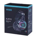 هدفون باسیم گیمینگ Aniko مدل A.H111 - مشکی - RYL - تصویر 7