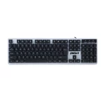 کیبورد باسیم Dkivr مدل K310 - مشکی سفید
