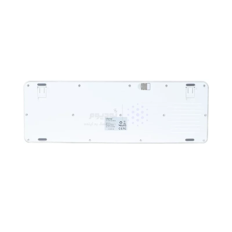 کیبورد بی سیم Lifeme مدل MK01 - سفید - تصویر 4