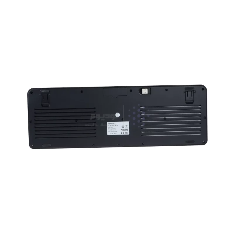 کیبورد بی سیم Lifeme مدل MK01 - مشکی - تصویر 4