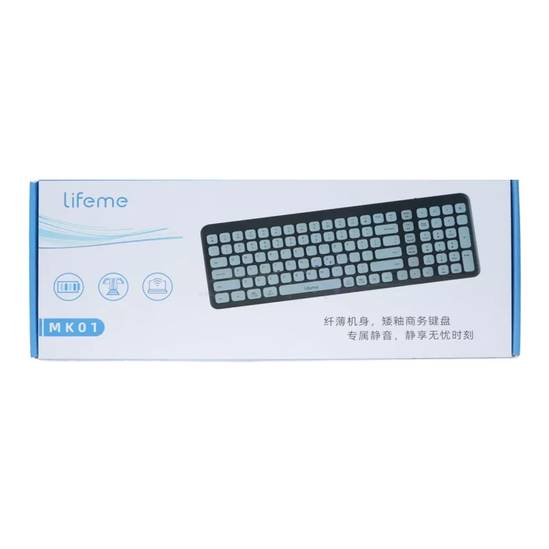 کیبورد بی سیم Lifeme مدل MK01 - مشکی - تصویر 6