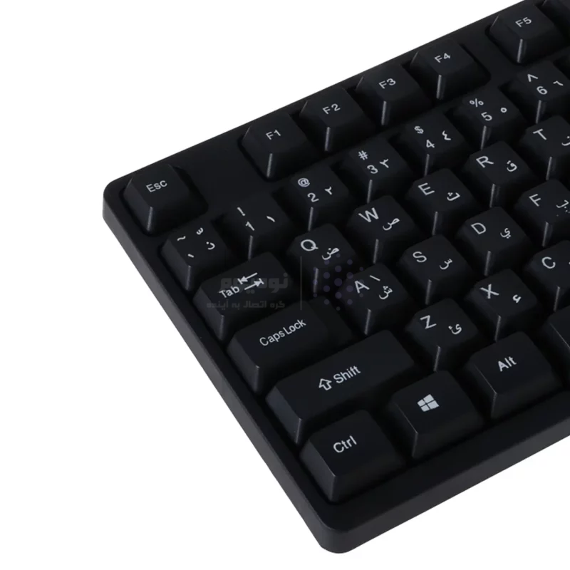 ماوس و کیبورد باسیم مدل C8800 - مشکی - تصویر 4