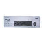 ماوس و کیبورد باسیم One Bot مدل KN100 - مشکی - تصویر 7