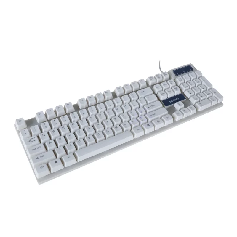 کیبورد باسیم Disheng مدل SK426 - سفید - تصویر 6
