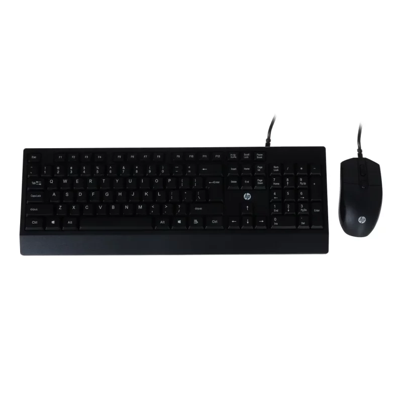 ماوس و کیبورد باسیم HP مدل Plus - مشکی - تصویر 2