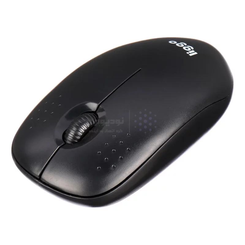 ماوس و کیبورد بی سیم Liggo مدل KW807 - مشکی - RYL - تصویر 4