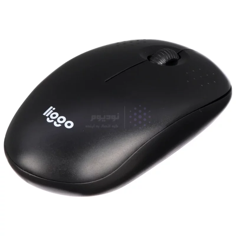 ماوس و کیبورد بی سیم Liggo مدل KW807 - مشکی - RYL - تصویر 7