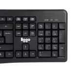 ماوس و کیبورد بی سیم Liggo مدل KW807 - مشکی - RYL - تصویر 8