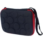 کیف هارد سایز 15x12 سانتیمتری - مشکی قرمز - RYL