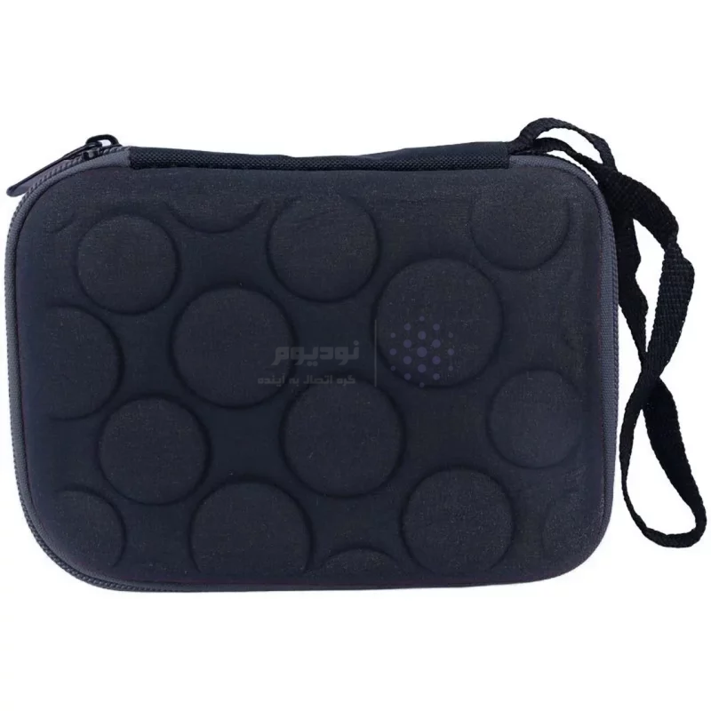 کیف هارد سایز 15x12 سانتیمتری - مشکی خاکستری - RYL - تصویر 6
