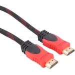 کابل 10 متری کنفی SunWest HDMI - مشکی قرمز - TCO - تصویر 3