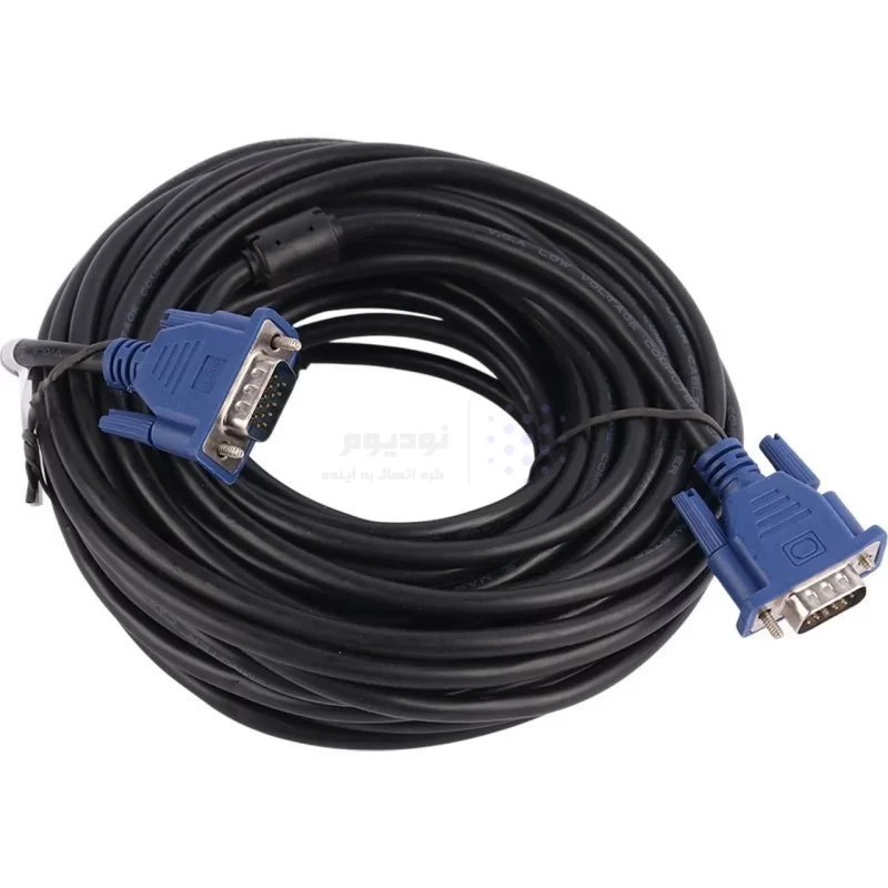 کابل 15 متری SunWest VGA - مشکی - TCO - تصویر 4