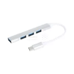 هاب 4 پورت SunWest مدل SH-230 - نقره ای - TCO - تصویر 3