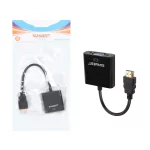 تبدیل SunWest HDMI To VGA مدل SH-420 - مشکی - TCO
