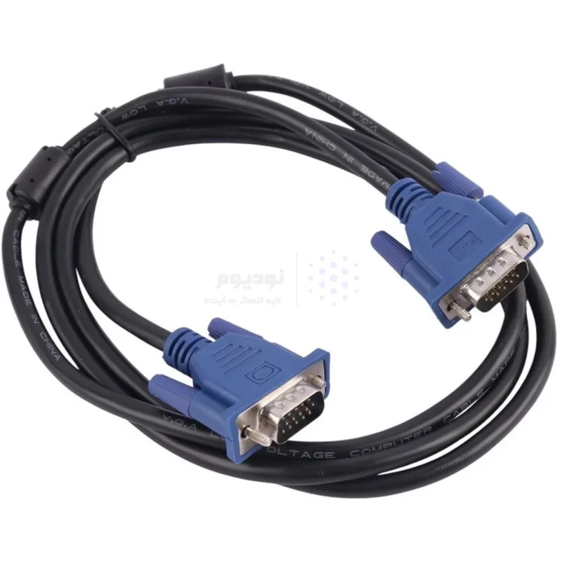 کابل 1.5 متری SunWest VGA - مشکی کد 1 - TCO - تصویر 3