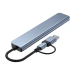 هاب 8 پورت USB & Type-C - خاکستری - RH - تصویر 5