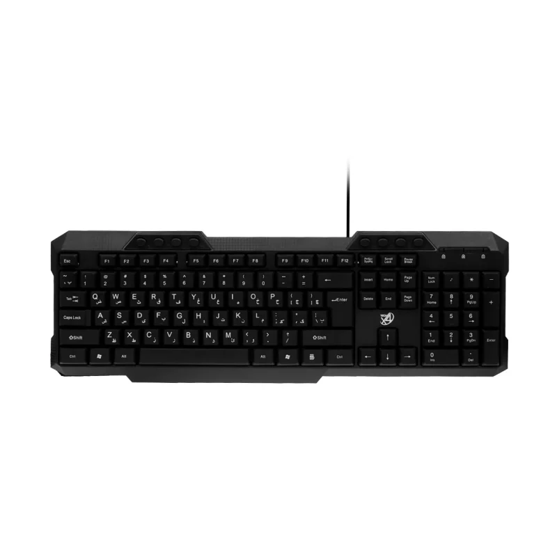 کیبورد باسیم X4tech مدل X33 - مشکی - RYL - تصویر 2