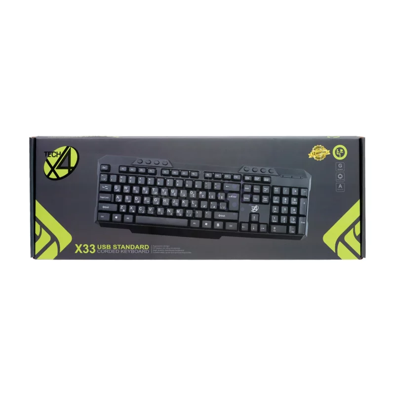 کیبورد باسیم X4tech مدل X33 - مشکی - RYL - تصویر 8