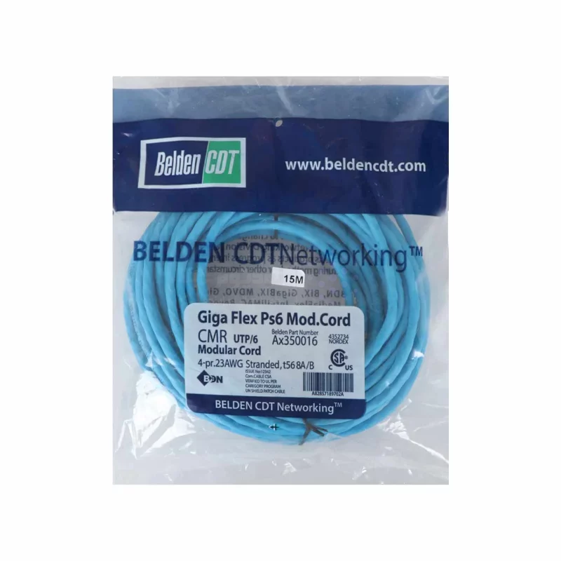 کابل شبکه 15 متری BELDEN مدل RYL - CAT6 - تصویر 3