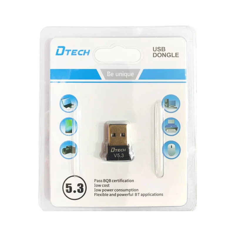 دانگل بلوتوث Dtech - مشکی - تصویر 2