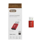 تبدیل Papada USB TO Type-C مدل PA-20 - قرمز
