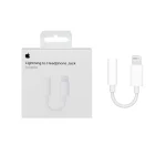 تبدیل iphone به جک 3.5 میلی متری مدل MMX62FE/A A1749 - سفید (گارانتی شش ماهه نیکان همراه)