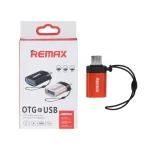 تبدیل Remax Type-C To USB مدل V8 - قرمز