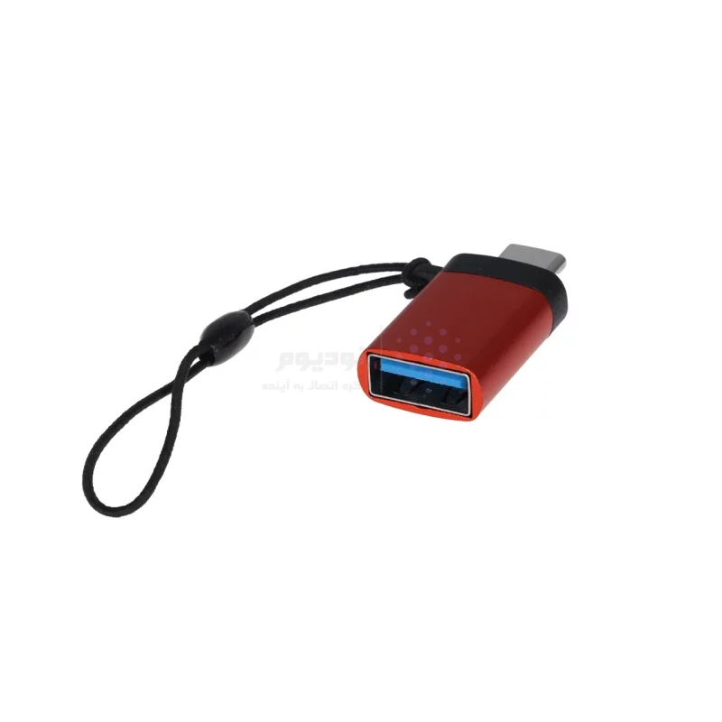 تبدیل Remax Type-C To USB مدل V8 - قرمز - تصویر 3