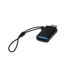 تبدیل Remax Type-C To USB مدل V8 - مشکی - تصویر 3