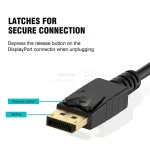 تبدیل DP To HDMI - مشکی - تصویر 5