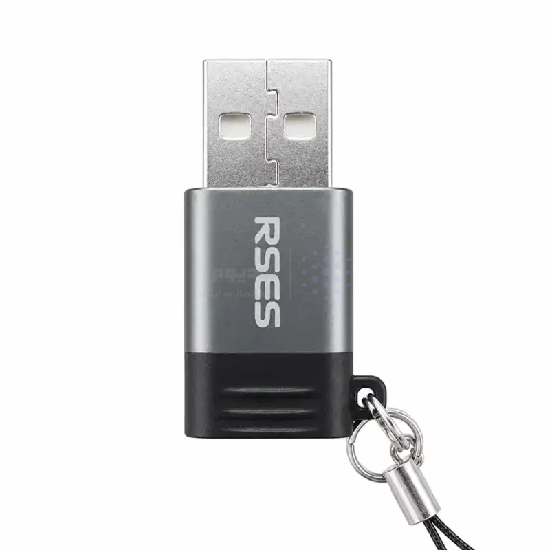 تبدیل RSES Usb To Type-C مدل R-3 - سبز - تصویر 3