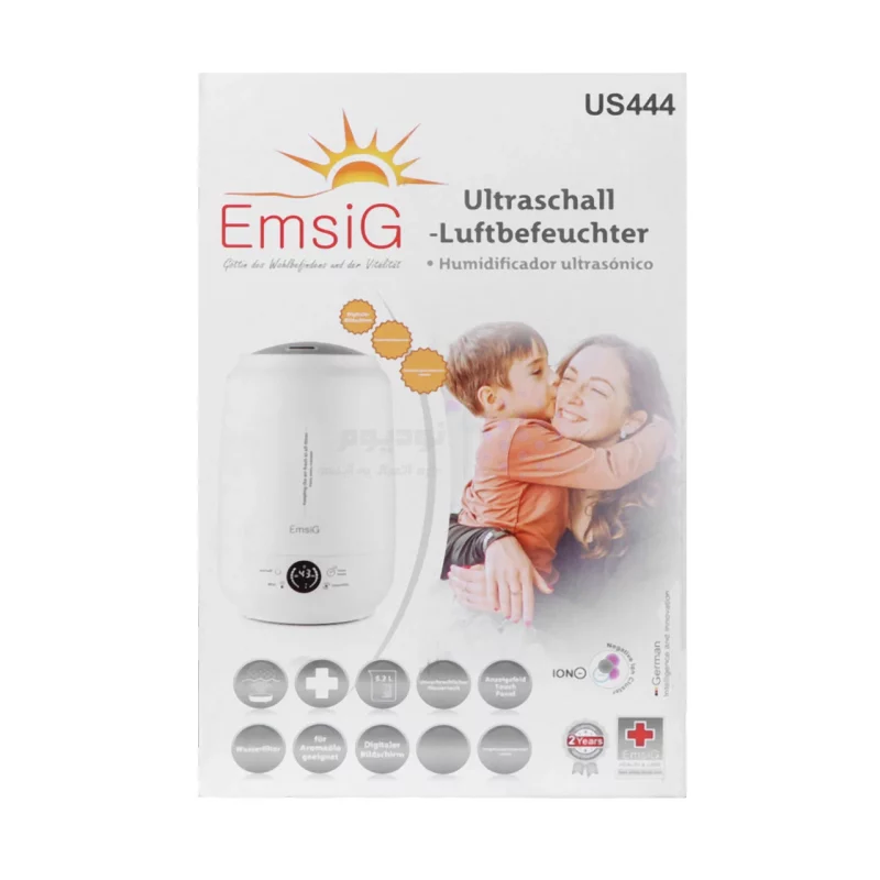 دستگاه بخور سرد EmsiG مدل US444 - سفید (گارانتی 24 ماهه طلایی) - تصویر 9