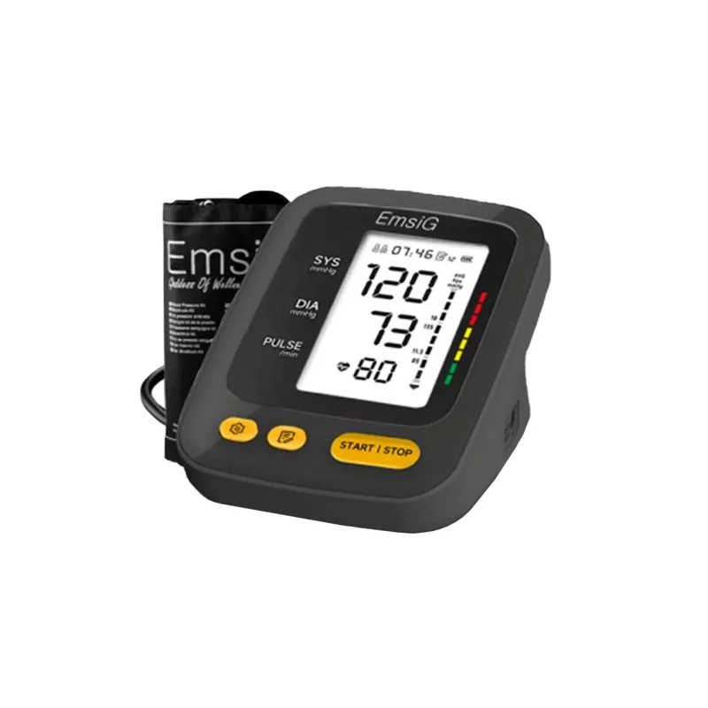 فشارسنج خون دیجیتالی EmsiG مدل BO14 - مشکی (گارانتی 24 ماهه طلایی) - تصویر 2