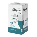 لامپ استوانه ای Sidco مدل E27 40W - مهتابی - تصویر 6