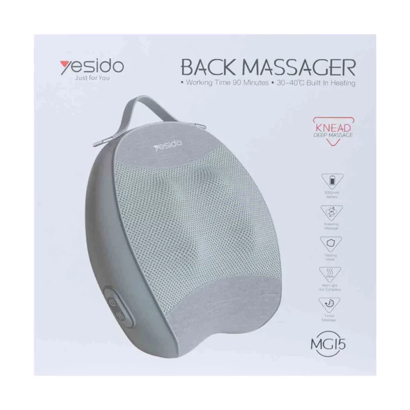 ماساژور کمر Yesido مدل MG15 (گارانتی شش ماه تعویض نیکان همراه) - تصویر 6