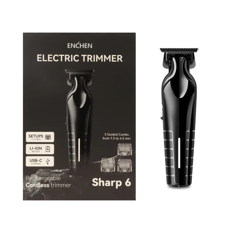 ماشین اصلاح Enchen مدل Sharp 6 - مشکی (گارانتی یکساله شرکتی) - تصویر 2
