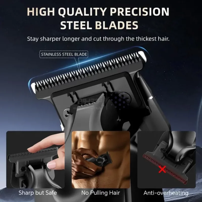 ماشین اصلاح Enchen مدل Sharp 6 - مشکی (گارانتی یکساله شرکتی) - تصویر 11