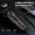 ماشین اصلاح Enchen مدل Sharp 6 - مشکی (گارانتی یکساله شرکتی) - تصویر 5