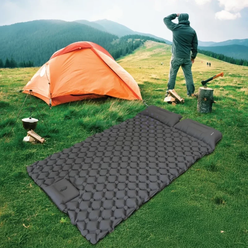 تشک بادی دو نفره Green Lion مدل INFLATABLE GNDUAIRMATBK - مشکی (گارانتی 6 ماهه شرکتی) - تصویر 4