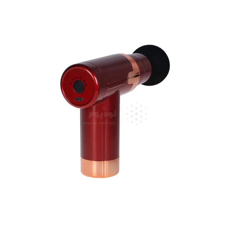 ماساژور شارژی تفنگی مدل JY-760 - قرمز - تصویر 3