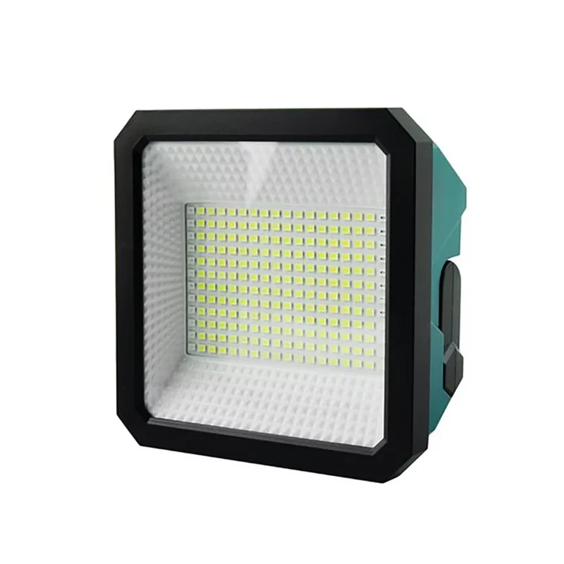 چراغ LED شارژی مدل Ck688 دارای پنل شارژ خورشیدی - مشکی سبز - تصویر 2