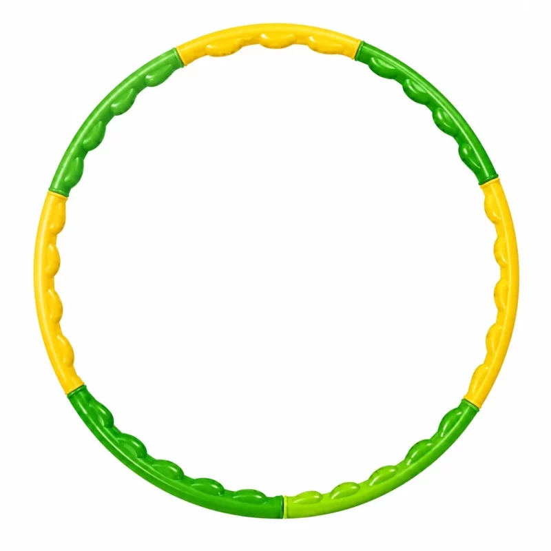 حلقه ماساژور Hula Hoop - زرد سبز - RYL - تصویر 2