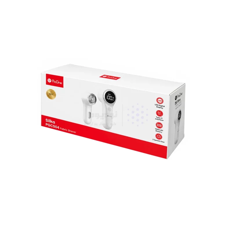 پرزگیر شارژی لباس ProOne مدل Silka PGC504 - سفید - تصویر 7