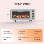 دستگاه بخور سرد مدل LA-0646 - مشکی - تصویر 9